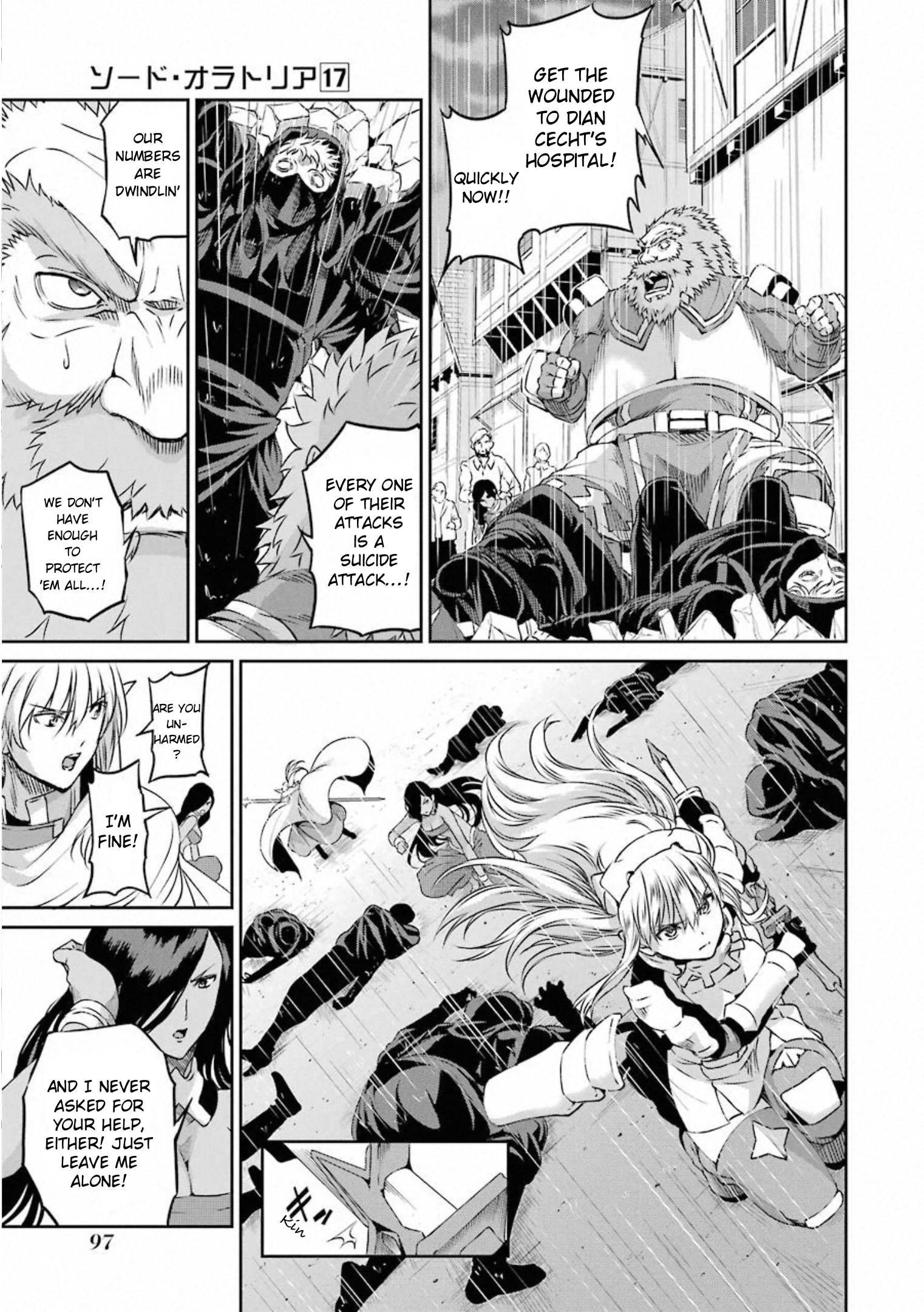 Dungeon ni Deai o Motomeru no wa Machigatte Iru Darou ka Gaiden - Sword Oratoria chapter 73 page 13