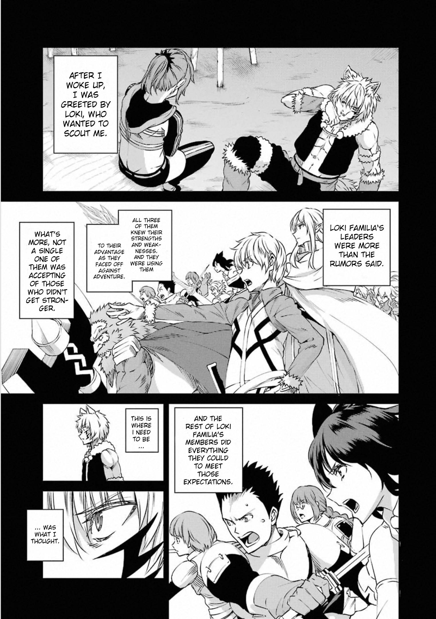 Dungeon ni Deai o Motomeru no wa Machigatte Iru Darou ka Gaiden - Sword Oratoria chapter 74 page 28