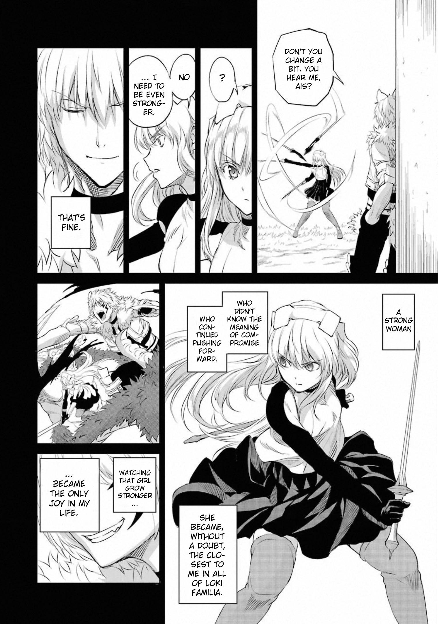 Dungeon ni Deai o Motomeru no wa Machigatte Iru Darou ka Gaiden - Sword Oratoria chapter 74 page 33