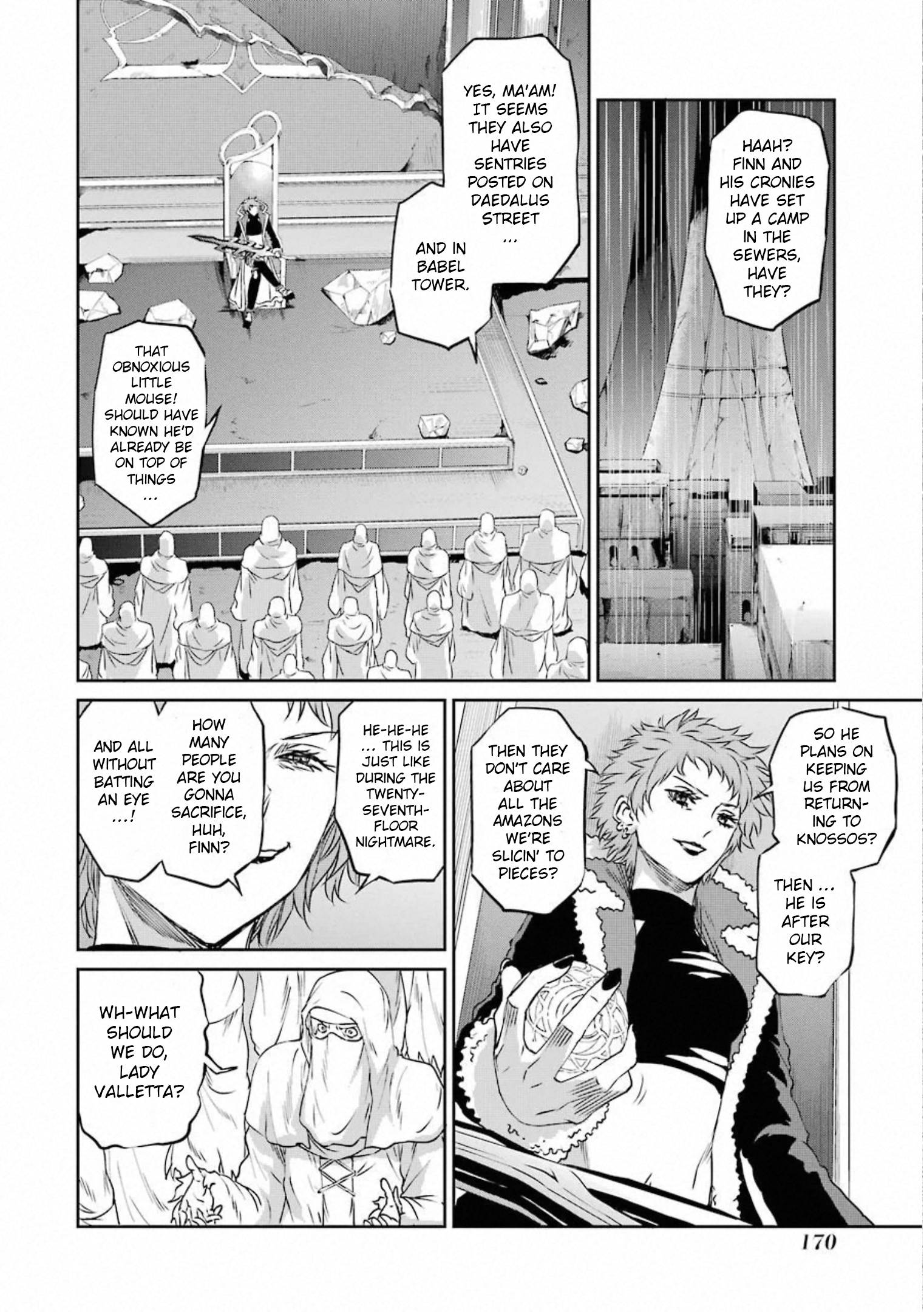 Dungeon ni Deai o Motomeru no wa Machigatte Iru Darou ka Gaiden - Sword Oratoria chapter 74 page 39