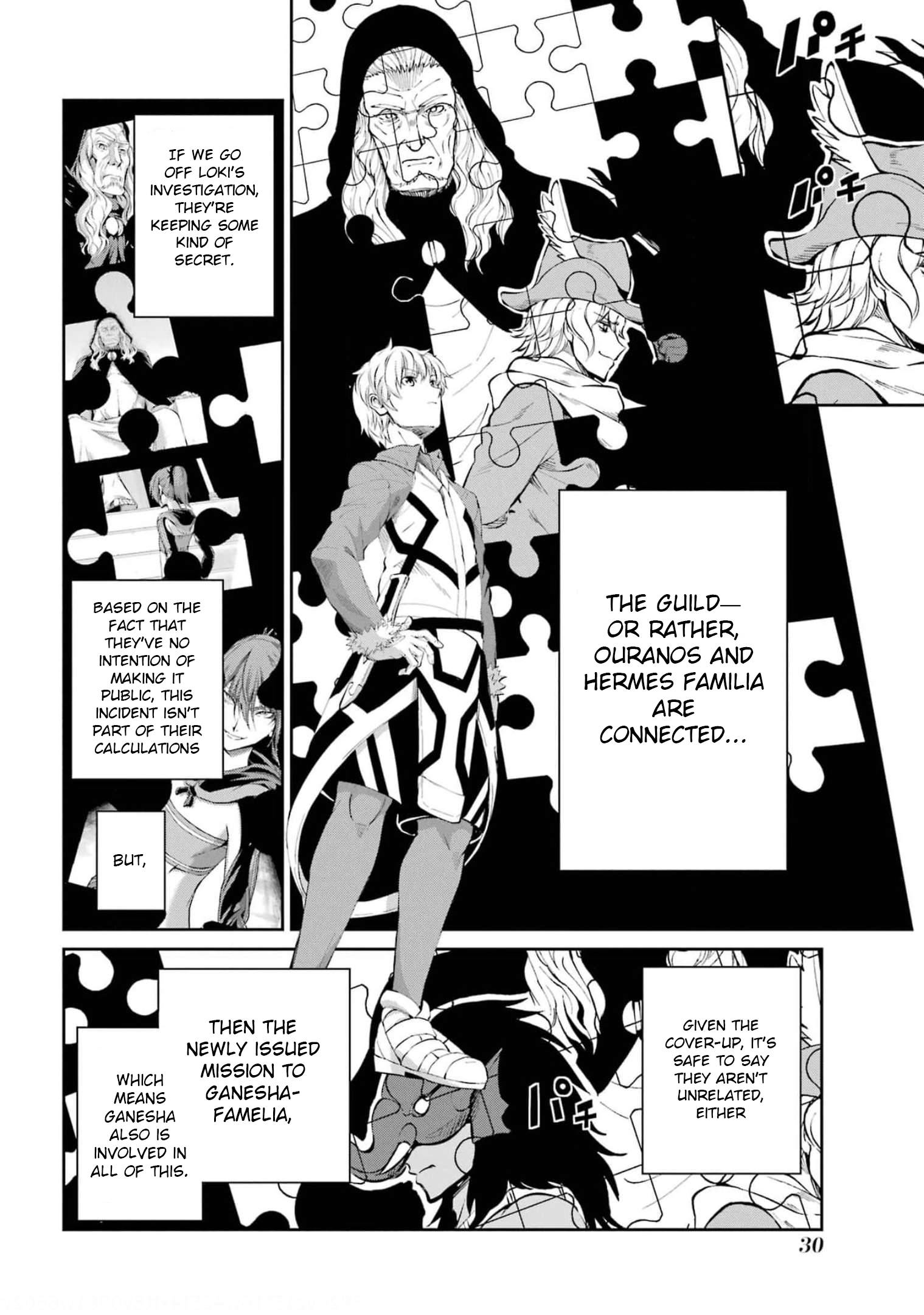 Dungeon ni Deai o Motomeru no wa Machigatte Iru Darou ka Gaiden - Sword Oratoria chapter 79 page 29