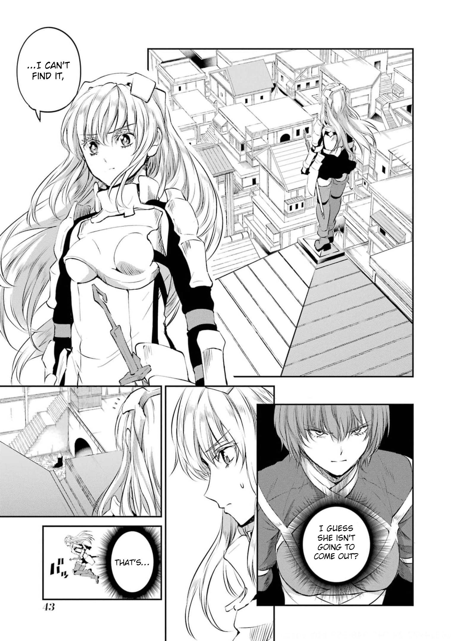 Dungeon ni Deai o Motomeru no wa Machigatte Iru Darou ka Gaiden - Sword Oratoria chapter 79 page 40