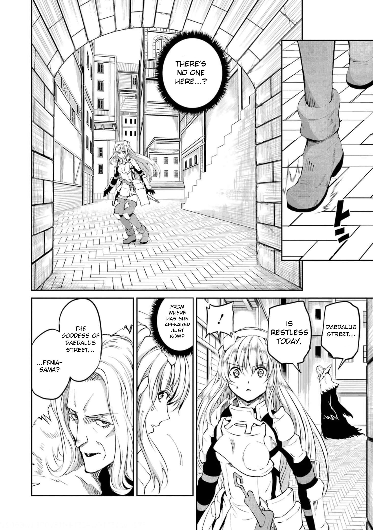 Dungeon ni Deai o Motomeru no wa Machigatte Iru Darou ka Gaiden - Sword Oratoria chapter 79 page 41