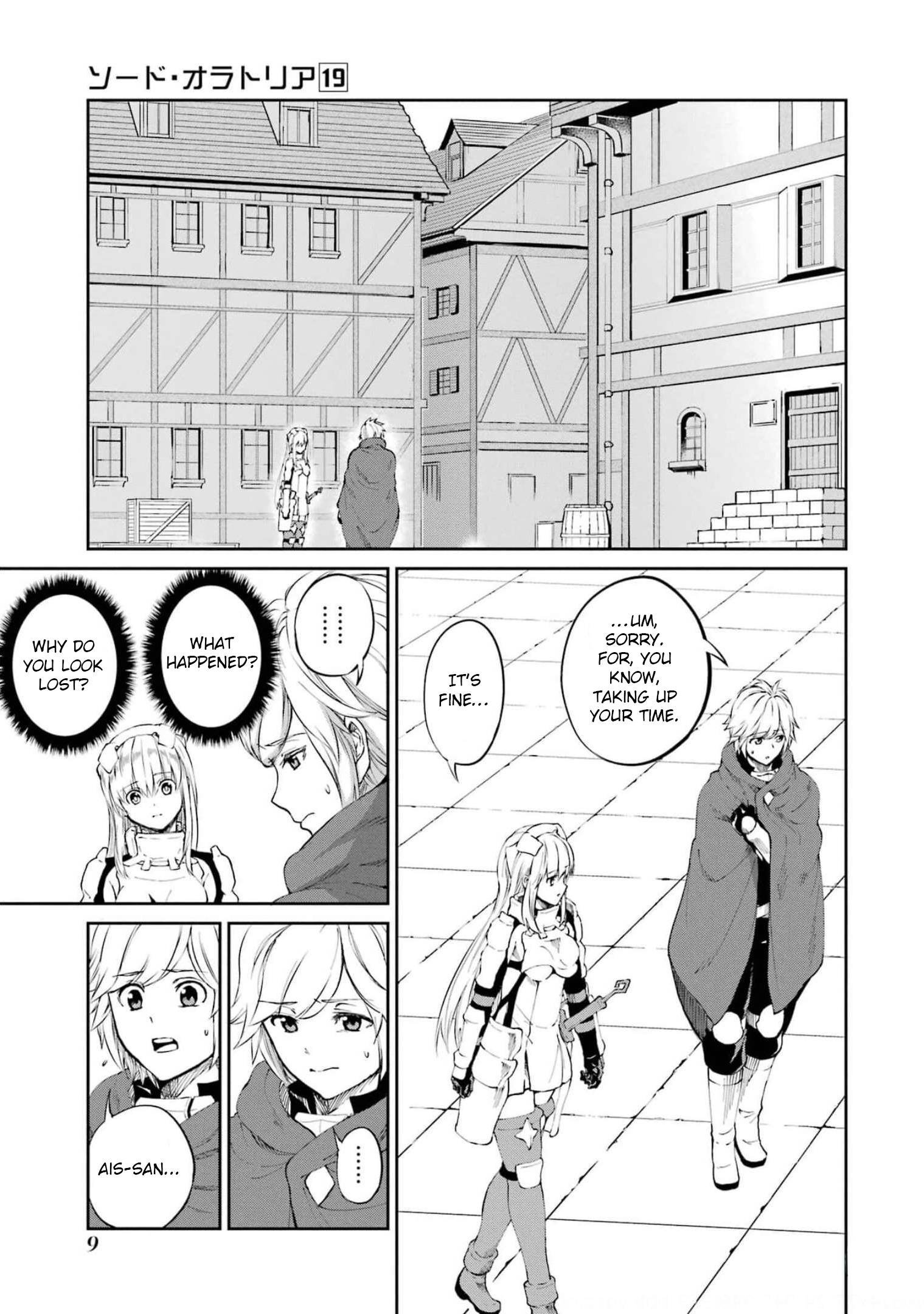 Dungeon ni Deai o Motomeru no wa Machigatte Iru Darou ka Gaiden - Sword Oratoria chapter 79 page 9