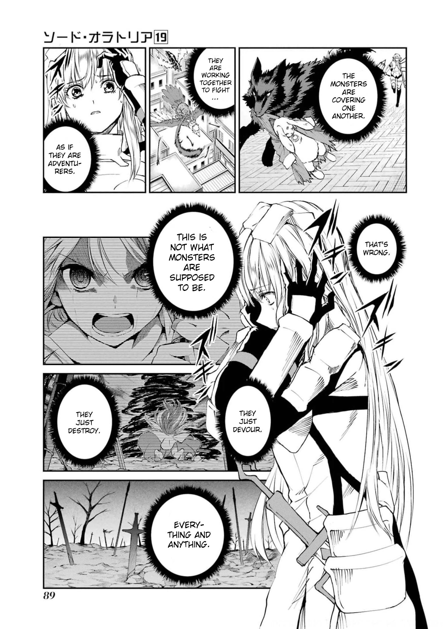 Dungeon ni Deai o Motomeru no wa Machigatte Iru Darou ka Gaiden - Sword Oratoria chapter 80 page 35