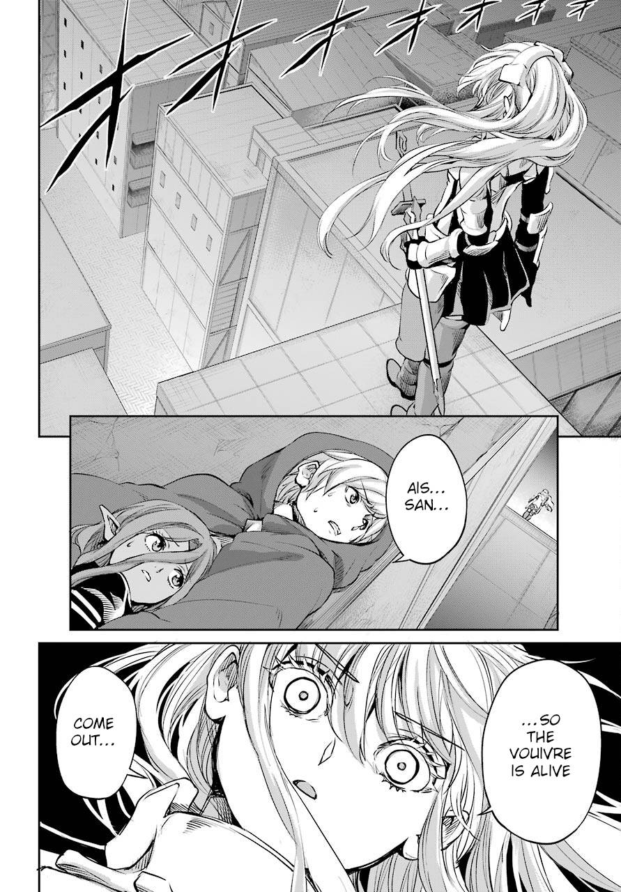 Dungeon ni Deai o Motomeru no wa Machigatte Iru Darou ka Gaiden - Sword Oratoria chapter 89 page 36