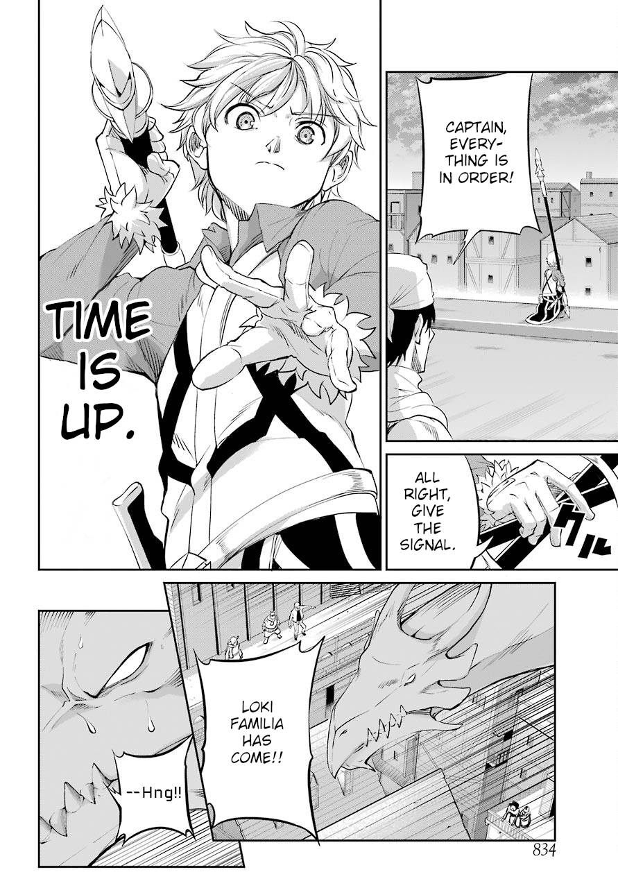 Dungeon ni Deai o Motomeru no wa Machigatte Iru Darou ka Gaiden - Sword Oratoria chapter 93 page 30