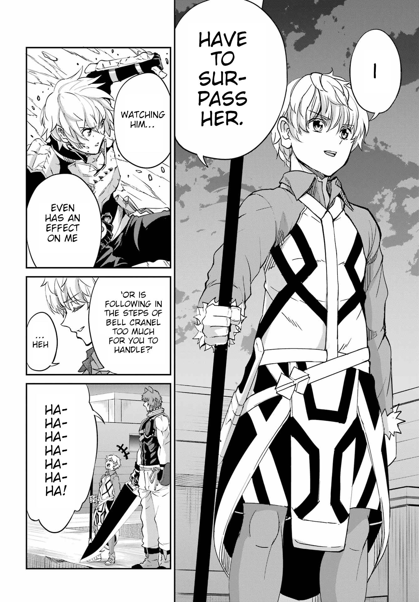 Dungeon ni Deai o Motomeru no wa Machigatte Iru Darou ka Gaiden - Sword Oratoria chapter 95 page 8