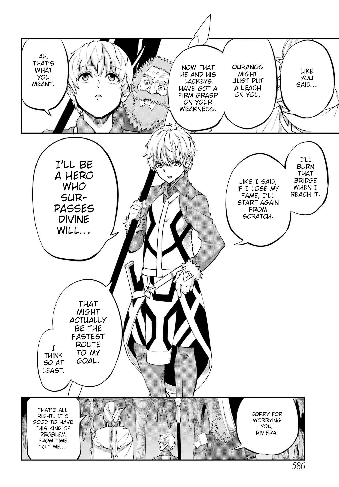 Dungeon ni Deai o Motomeru no wa Machigatte Iru Darou ka Gaiden - Sword Oratoria chapter 96 page 40