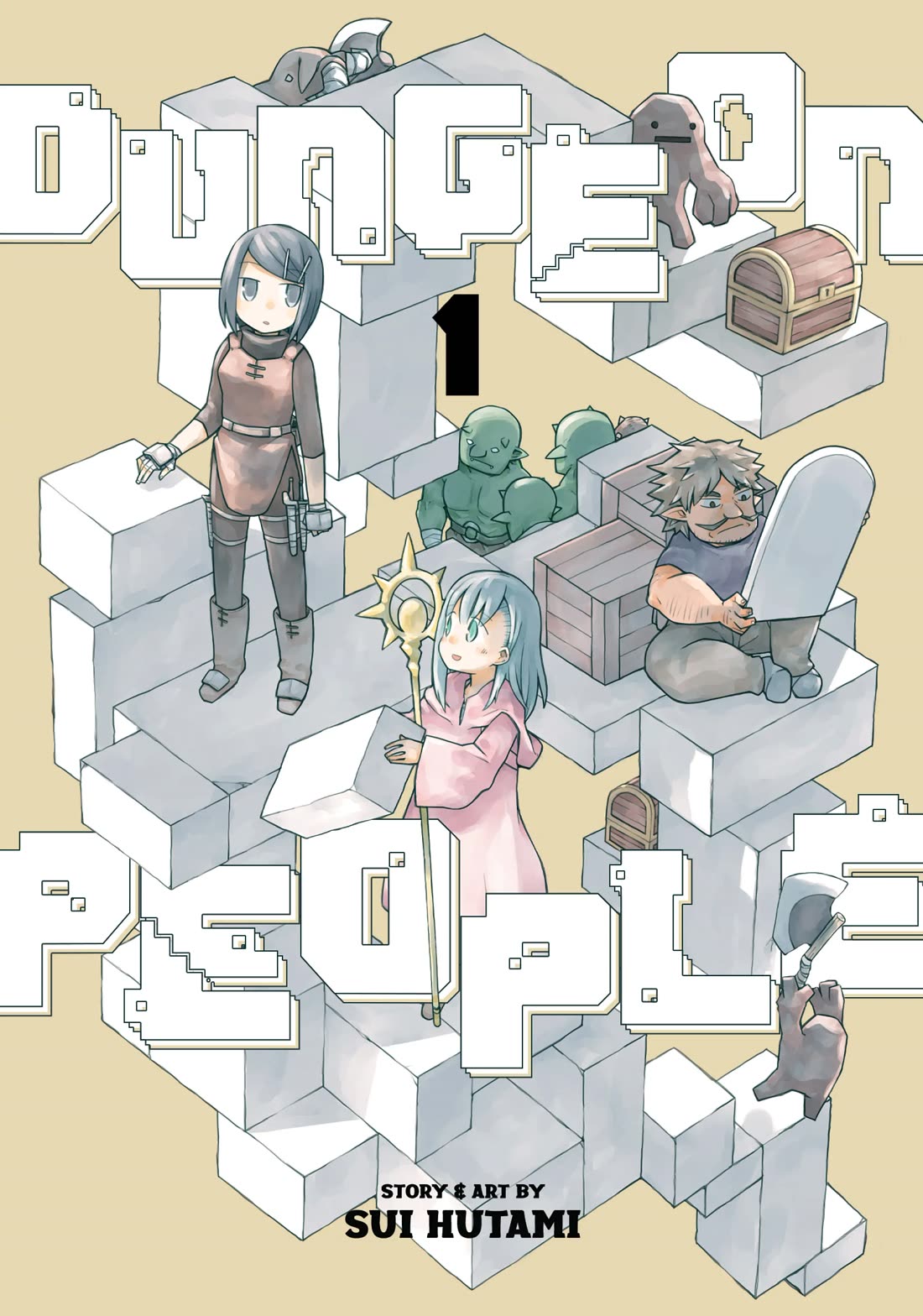 Dungeon People	 chapter 1 page 1