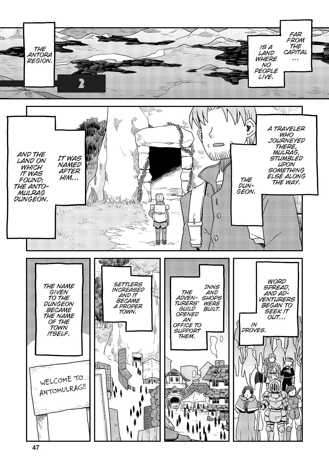 Dungeon People	 chapter 2 page 1