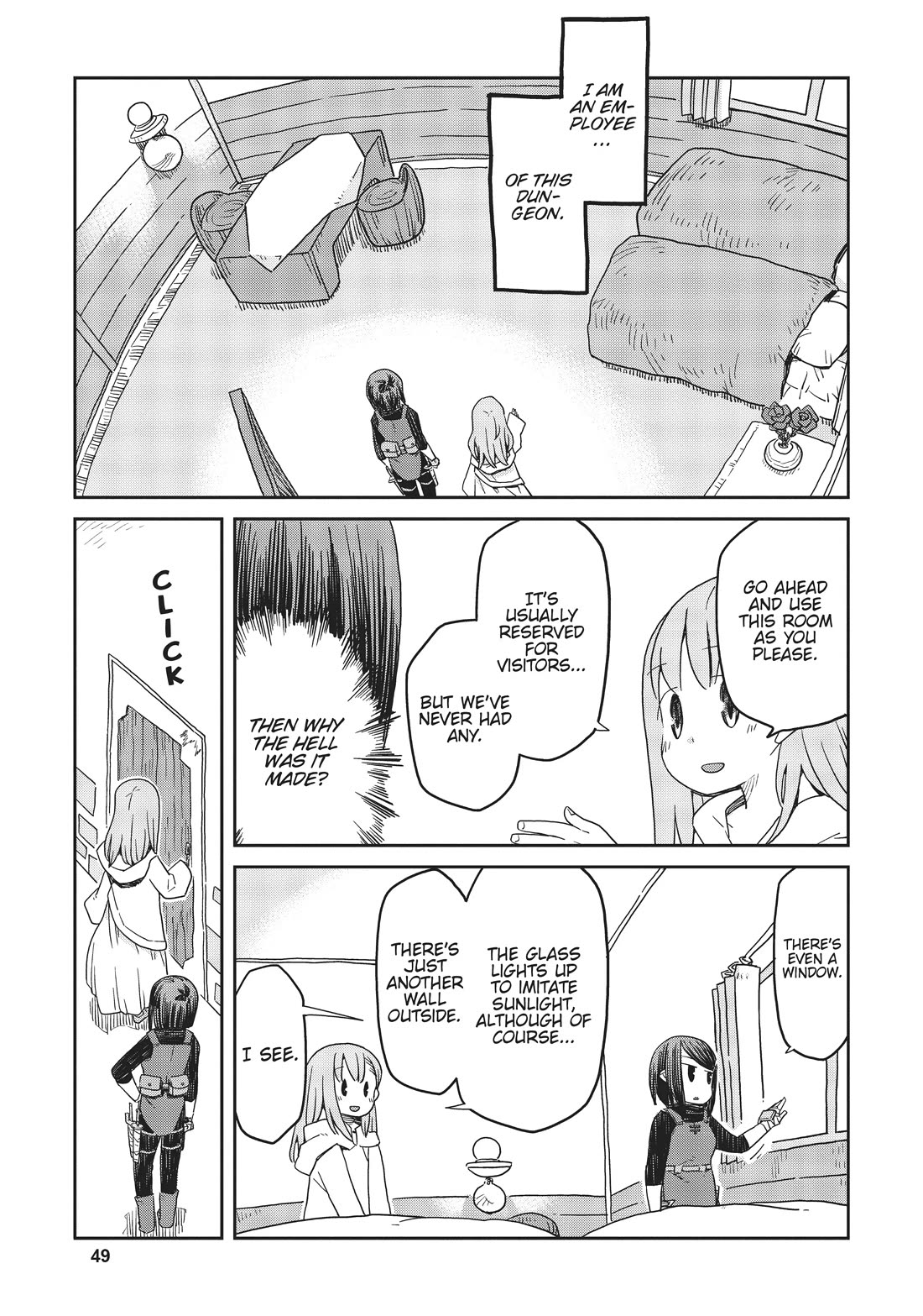 Dungeon People	 chapter 2 page 3