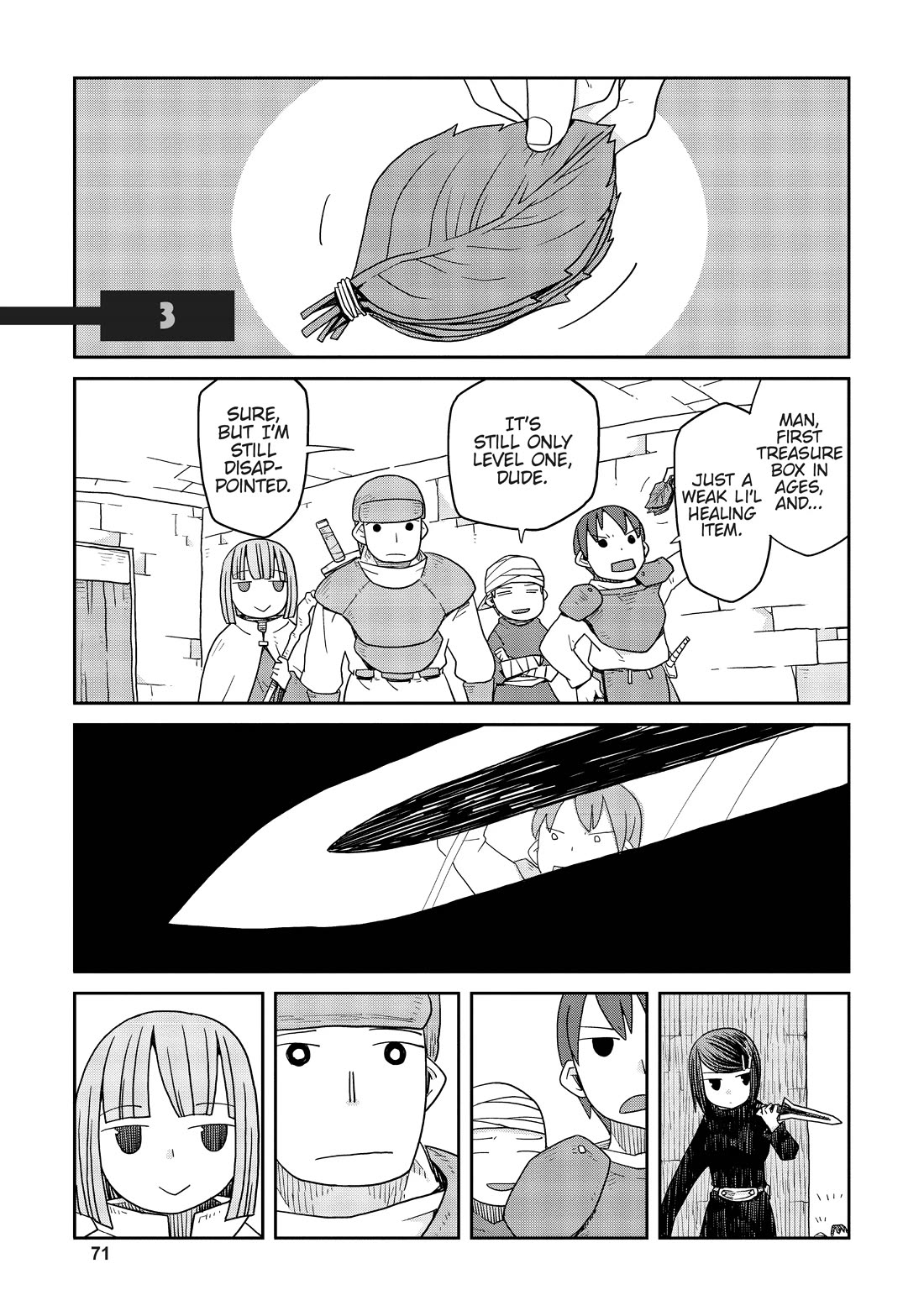 Dungeon People	 chapter 3 page 1