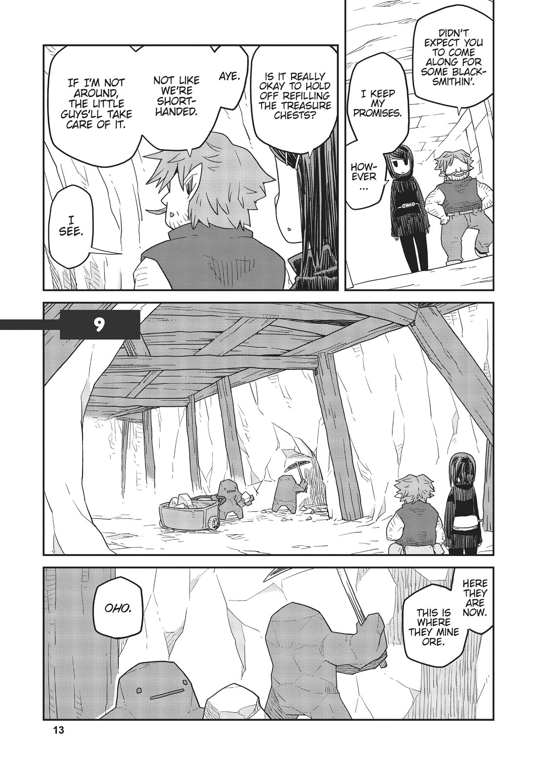 Dungeon People	 chapter 9 page 1