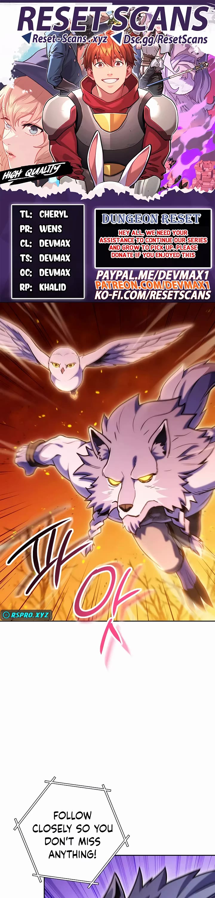 Dungeon Reset chapter 224 page 1