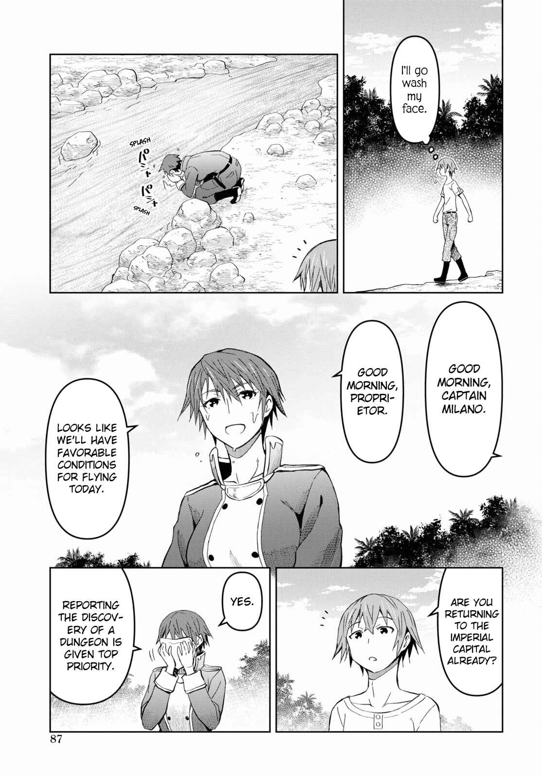 Dungeon Tou de Yadoya wo Yarou! Souzou Mahou wo Moratta Ore no Hosoude Hanjouki chapter 14 page 5