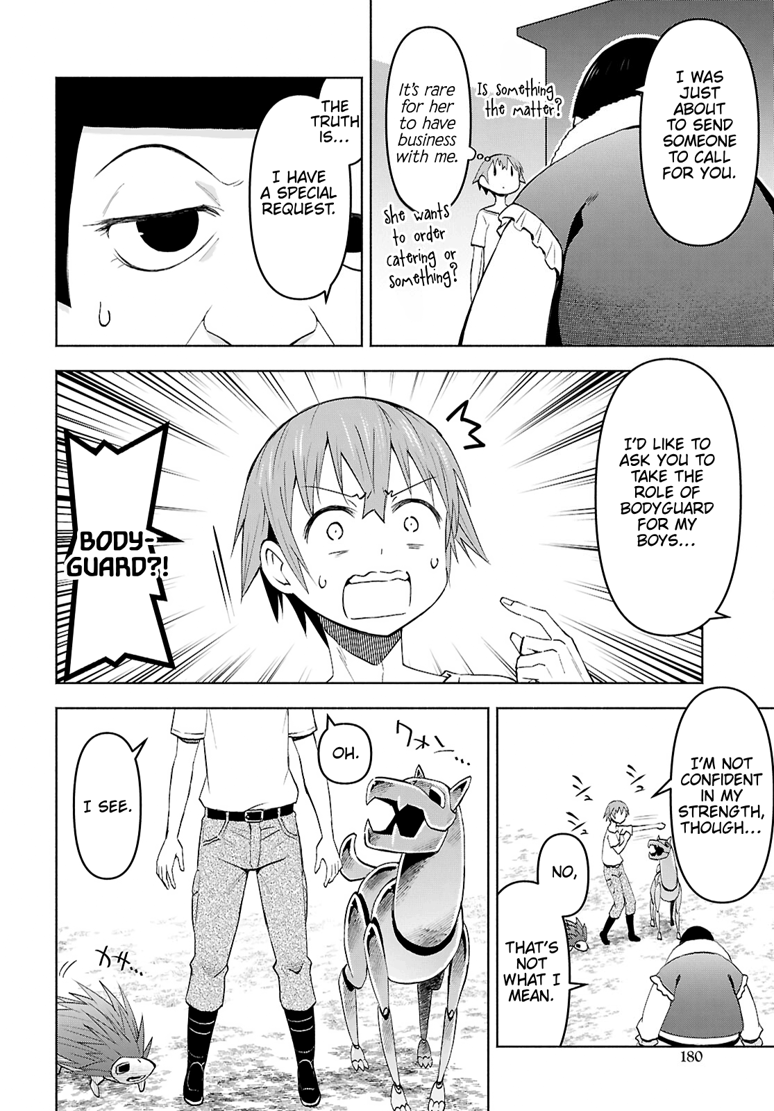 Dungeon Tou de Yadoya wo Yarou! Souzou Mahou wo Moratta Ore no Hosoude Hanjouki chapter 41 page 8