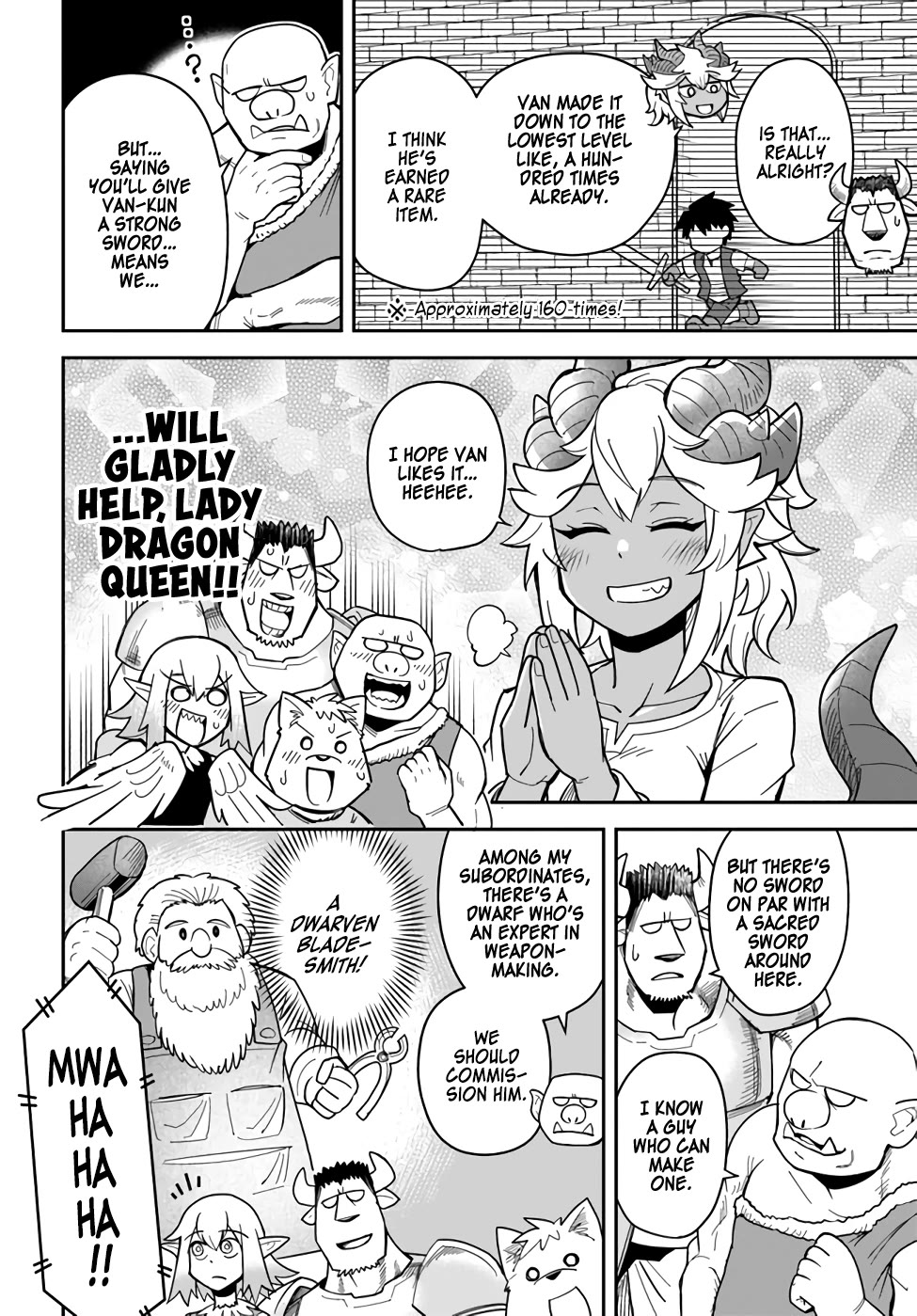 Dungeon's Childhood Friend chapter 32 page 4