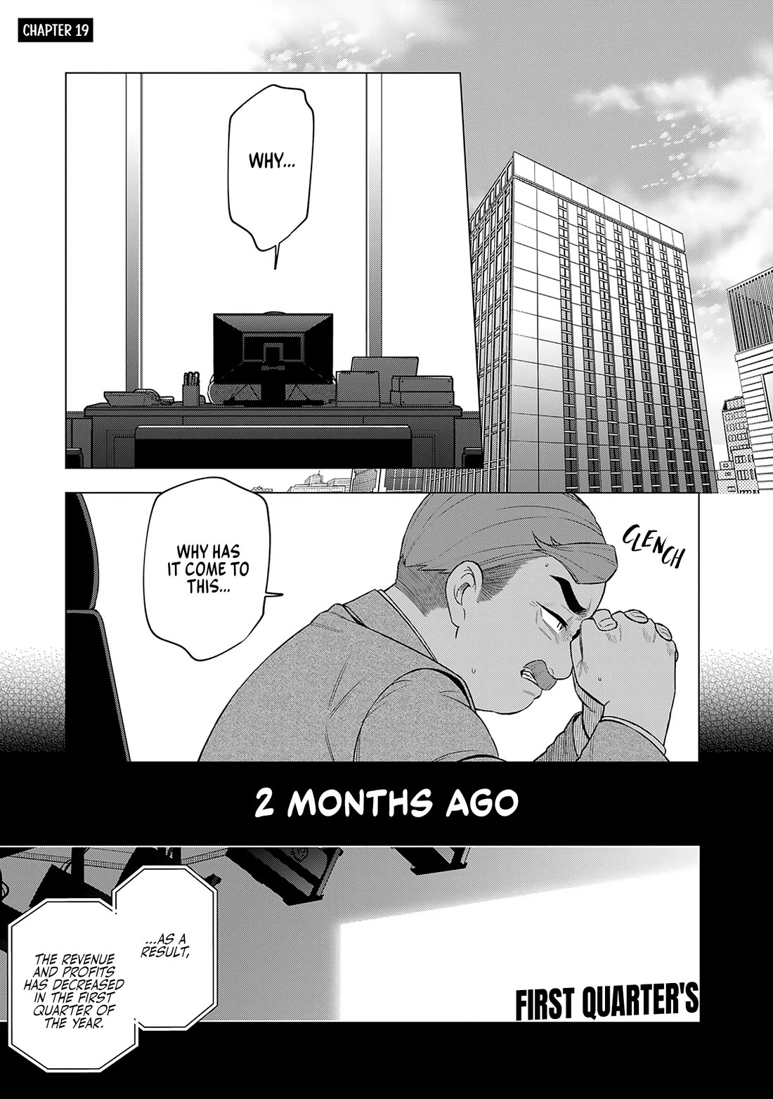 Eh, Are You Seriously Going to Fire Me When I’ve Been Handling the Company’s In-House System as a One-Man Show? chapter 19 page 1