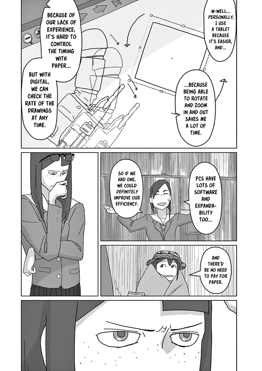 Eizouken ni wa Te wo Dasu na! chapter 11 page 4