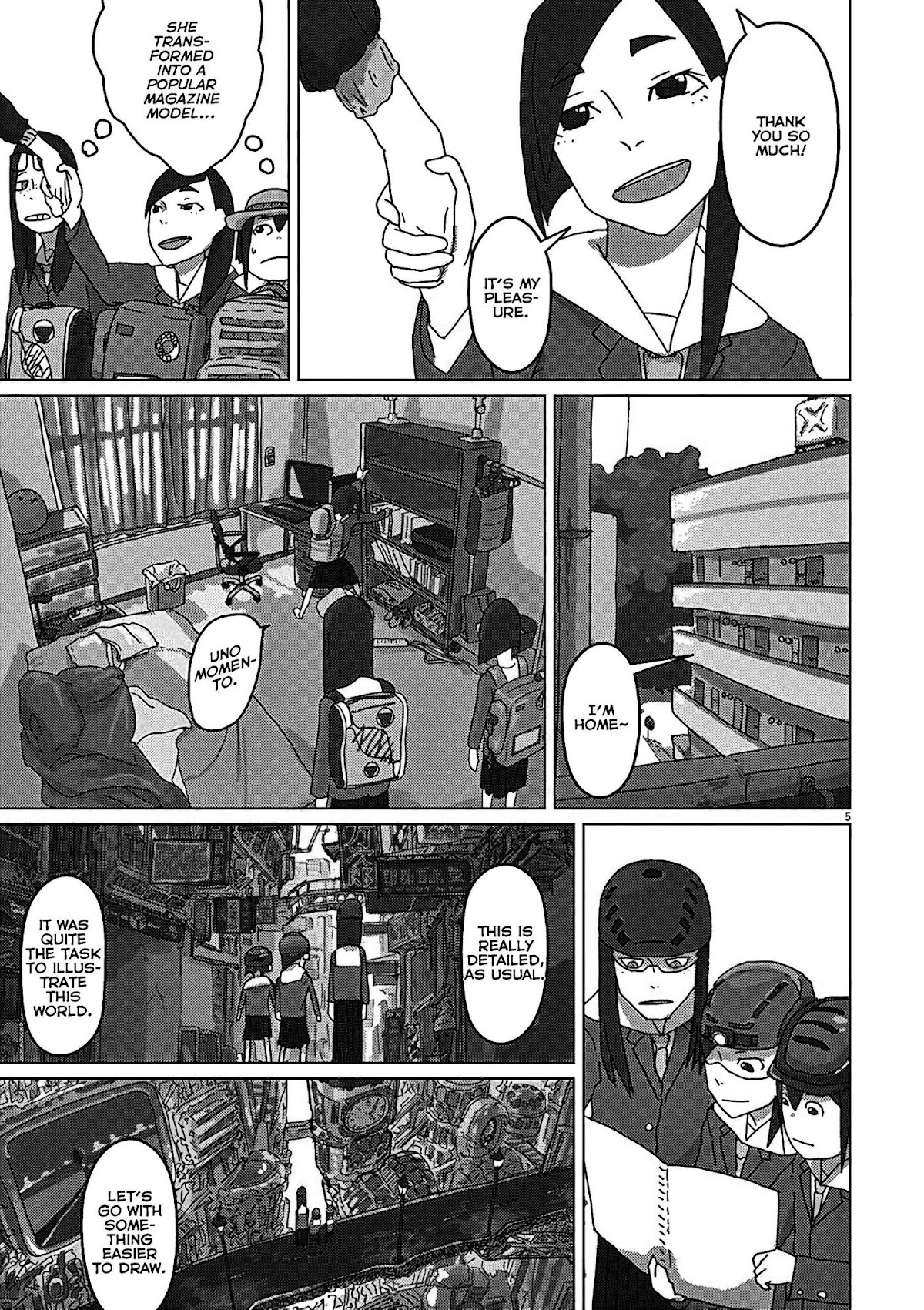 Eizouken ni wa Te wo Dasu na! chapter 5 page 5