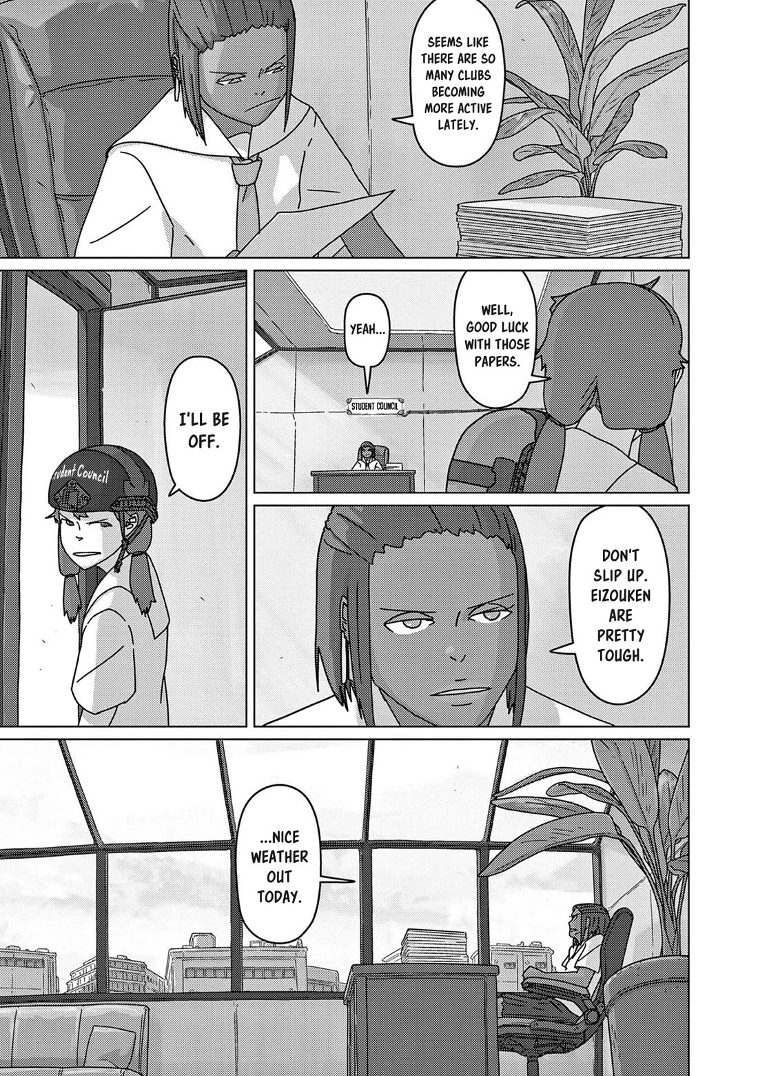 Eizouken ni wa Te wo Dasu na! chapter 50 page 2