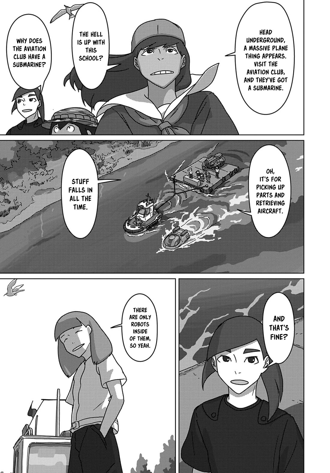 Eizouken ni wa Te wo Dasu na! chapter 61 page 3