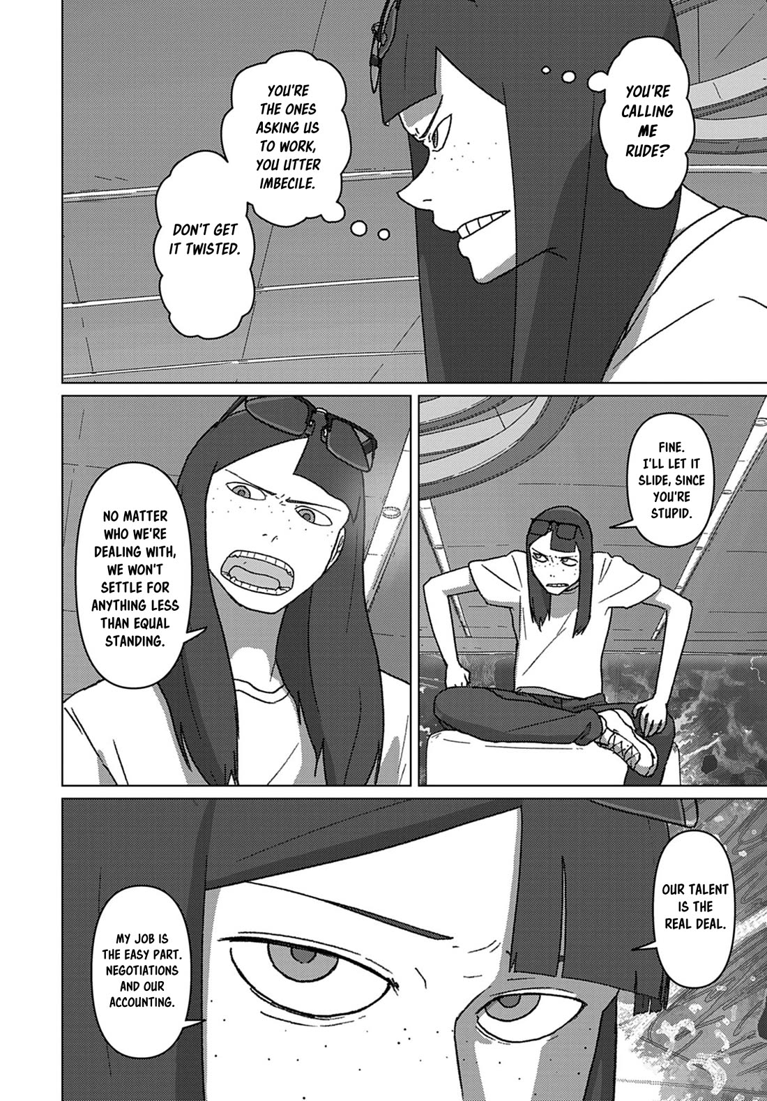 Eizouken ni wa Te wo Dasu na! chapter 73 page 15