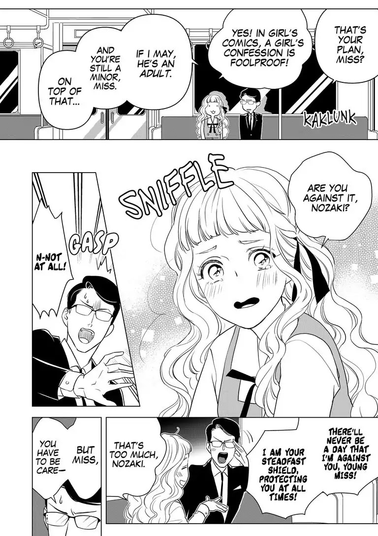 Ekikoi: The Young Miss Falls for the Station Attendant chapter 1 page 12