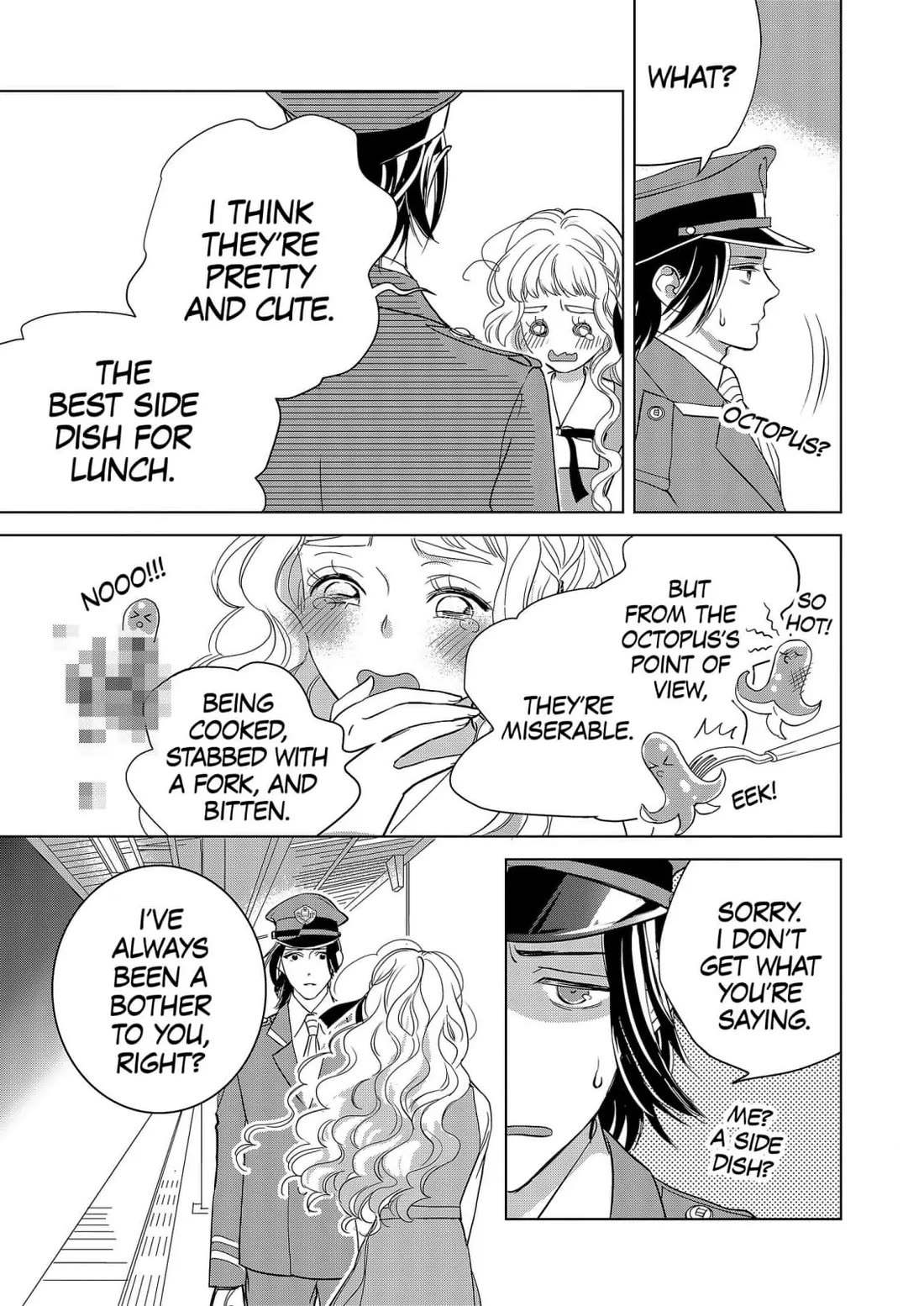 Ekikoi: The Young Miss Falls for the Station Attendant chapter 10 page 4