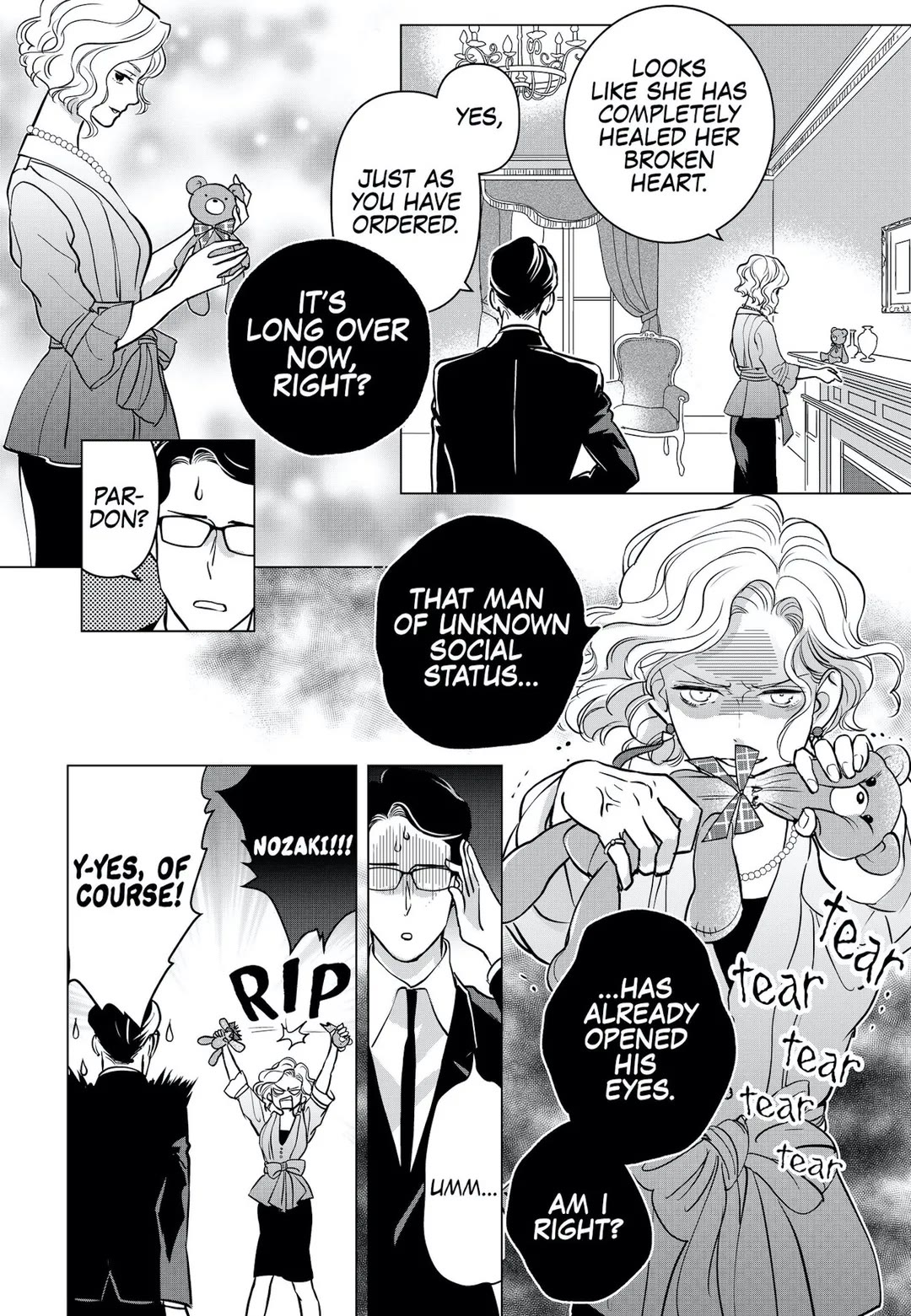 Ekikoi: The Young Miss Falls for the Station Attendant chapter 4 page 6