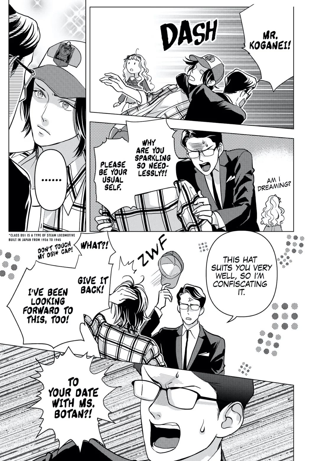 Ekikoi: The Young Miss Falls for the Station Attendant chapter 4 page 9