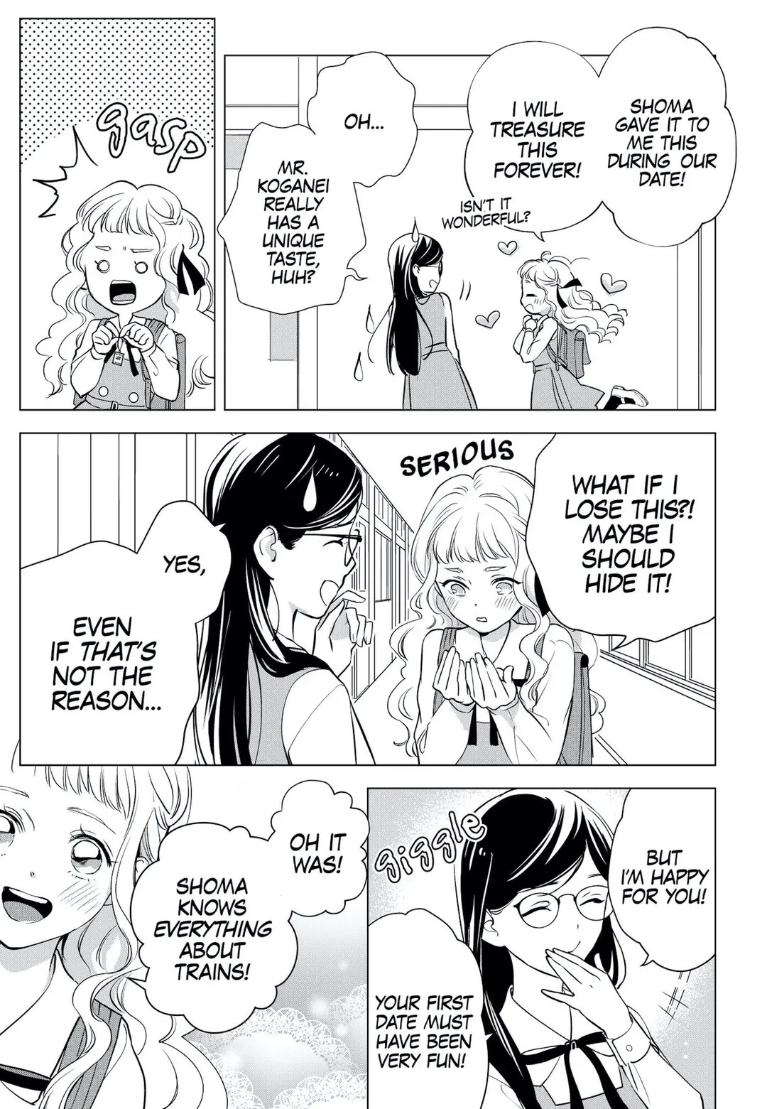 Ekikoi: The Young Miss Falls for the Station Attendant chapter 5 page 3