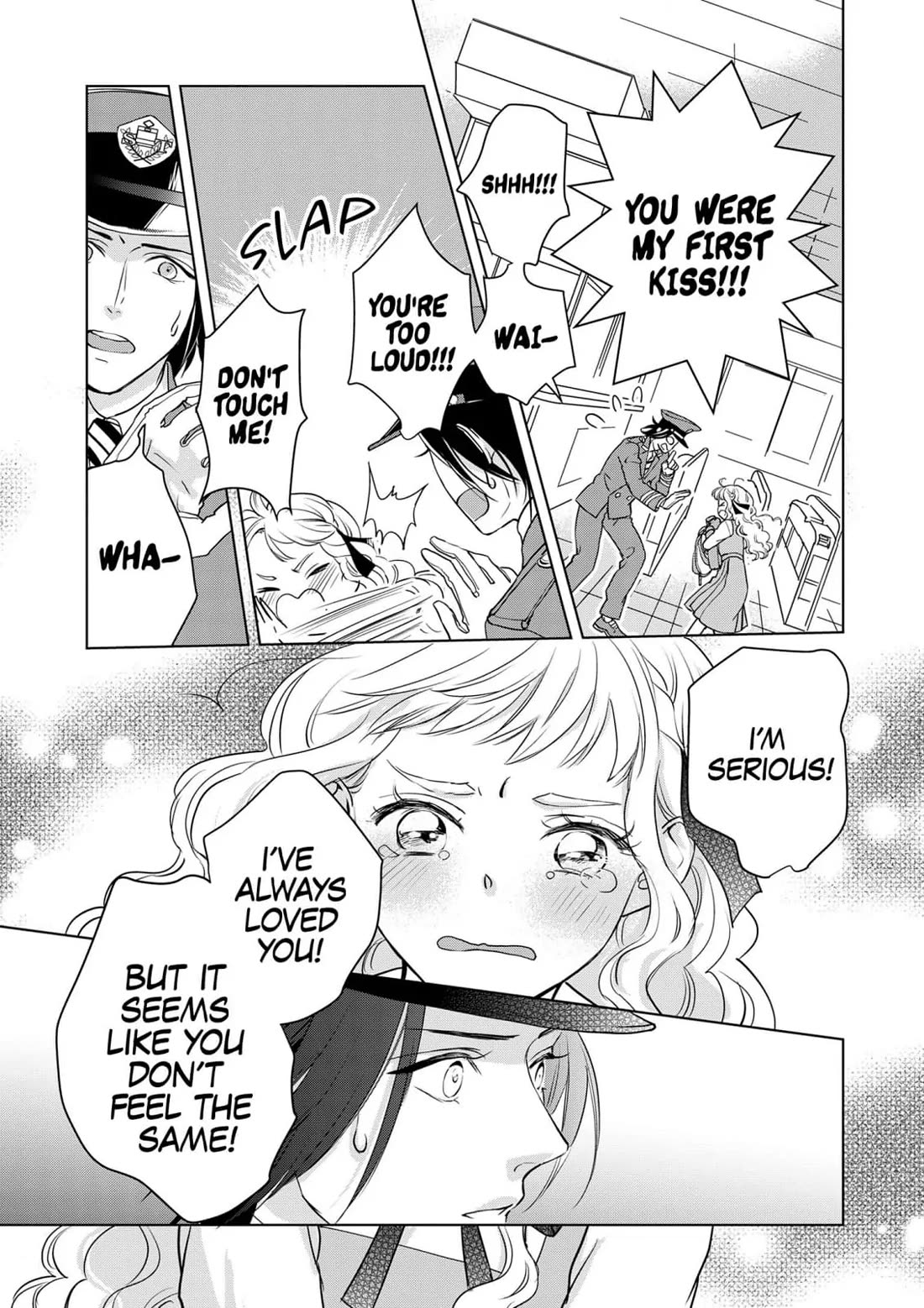 Ekikoi: The Young Miss Falls for the Station Attendant chapter 8 page 7