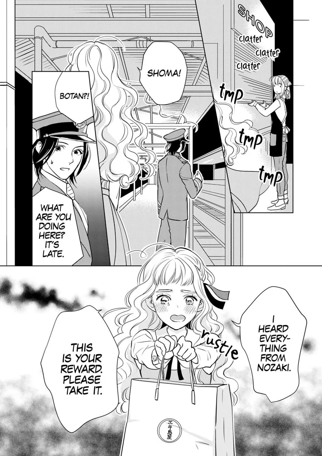 Ekikoi: The Young Miss Falls for the Station Attendant chapter 9 page 23