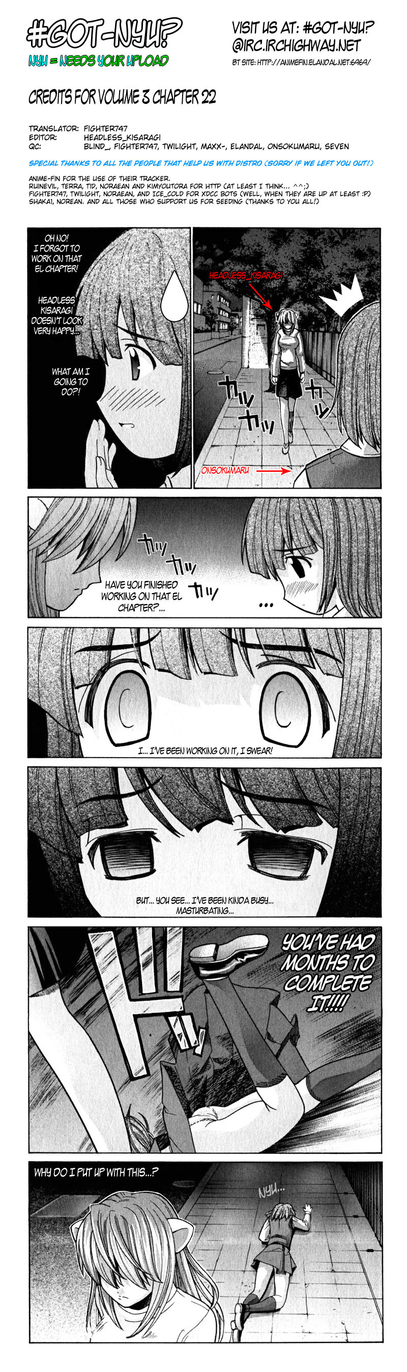 Elfen Lied chapter 22 page 19