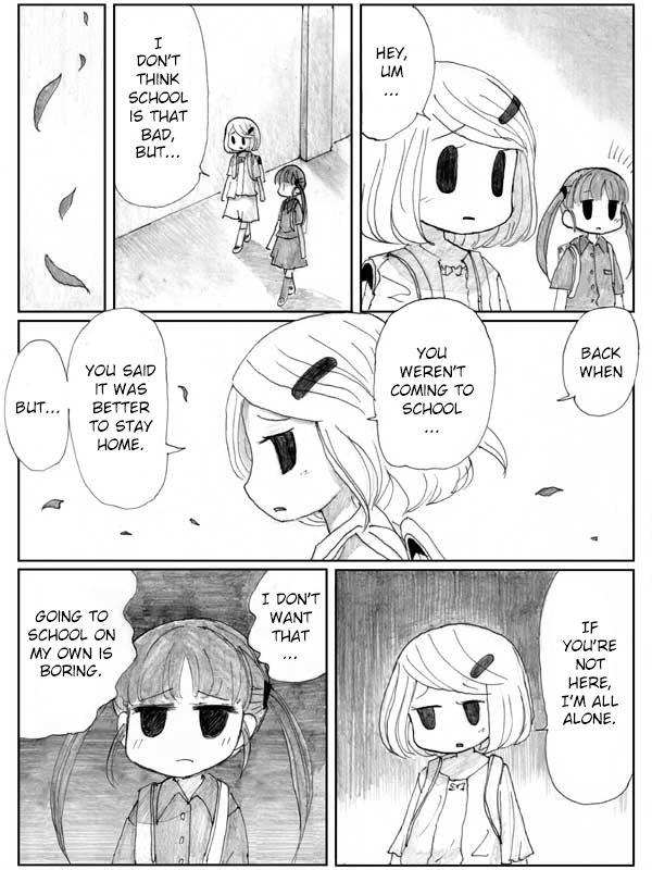 End of Goldfish Kingdom chapter 8.1 page 21