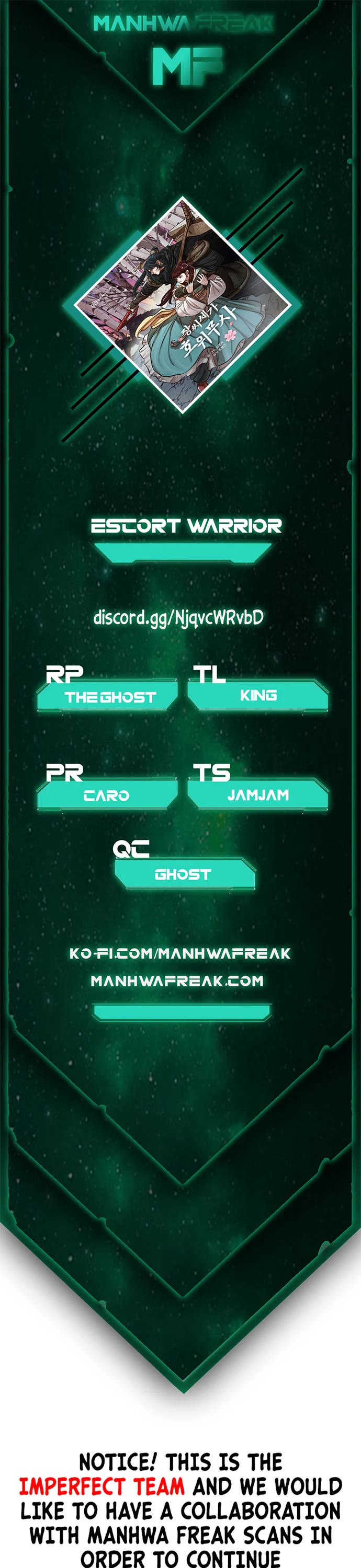 Escort Warrior chapter 188 page 1