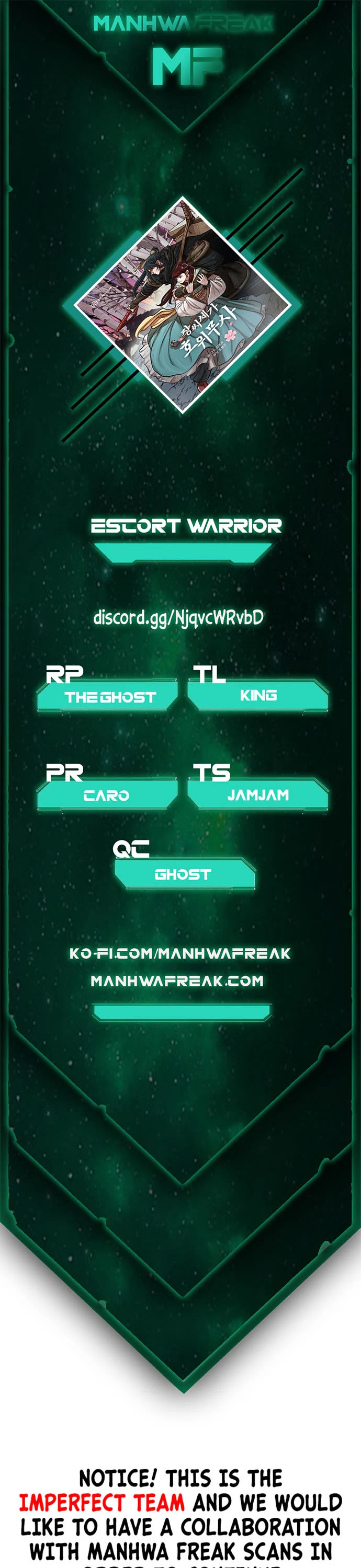 Escort Warrior chapter 190 page 1