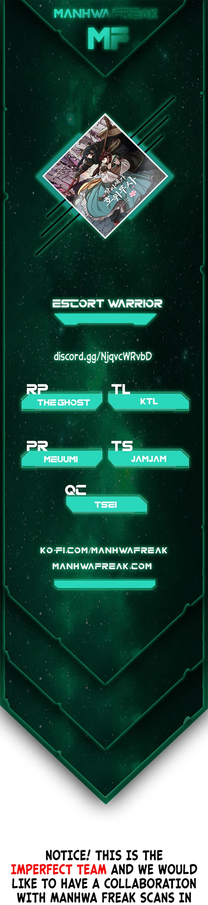 Escort Warrior chapter 195 page 1