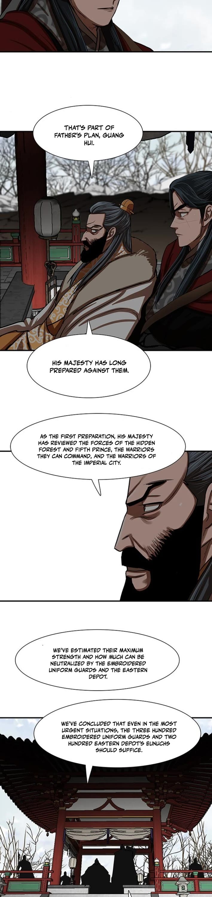 Escort Warrior chapter 217 page 32