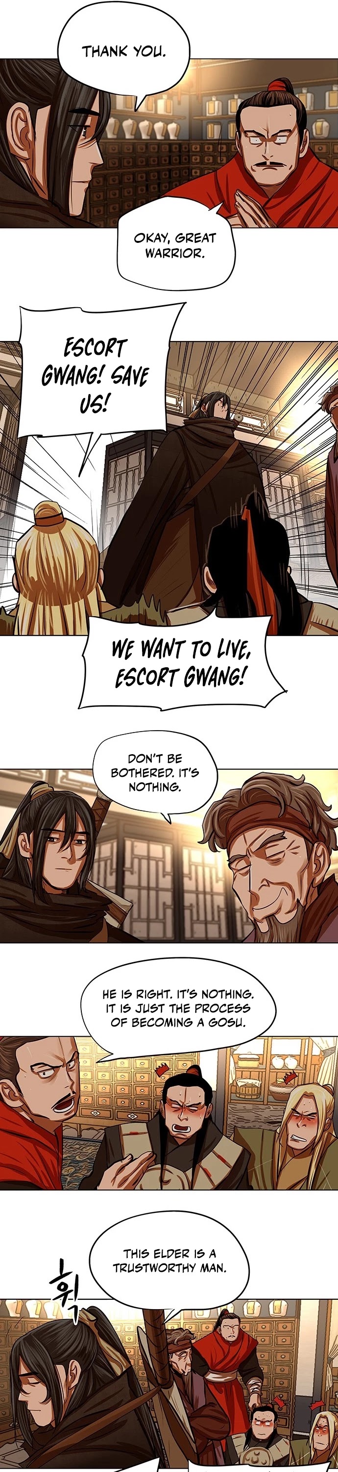Escort Warrior chapter 96 page 14
