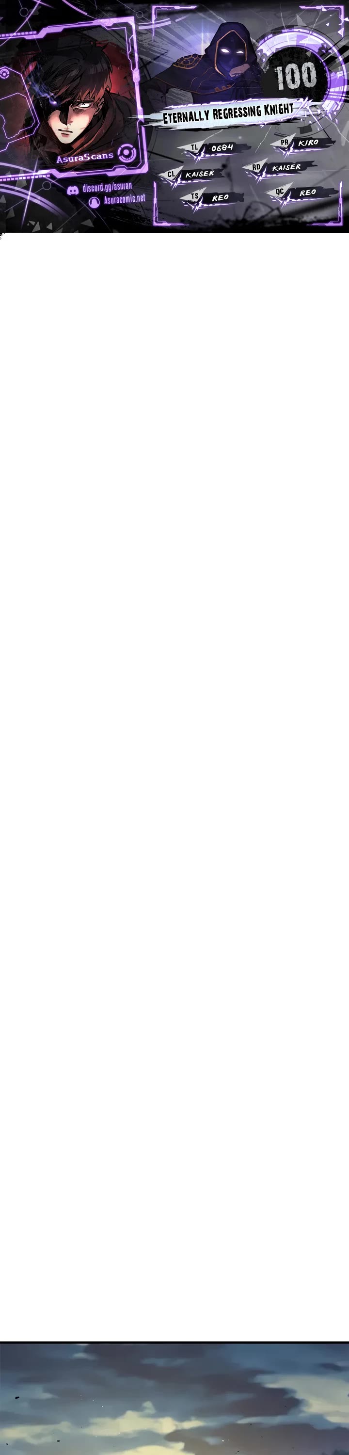 Eternally Regressing Knight chapter 100 page 1