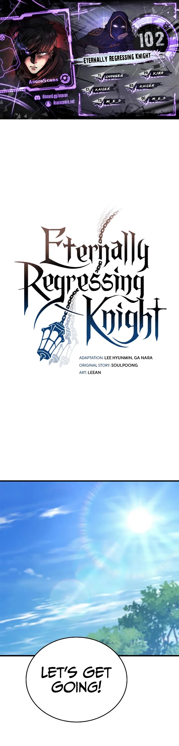 Eternally Regressing Knight chapter 102 page 1