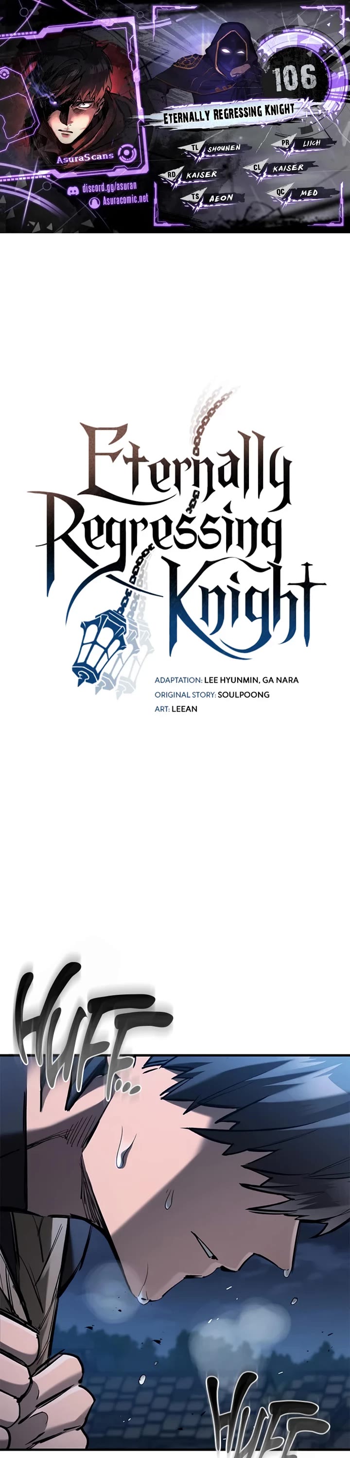Eternally Regressing Knight chapter 106 page 1