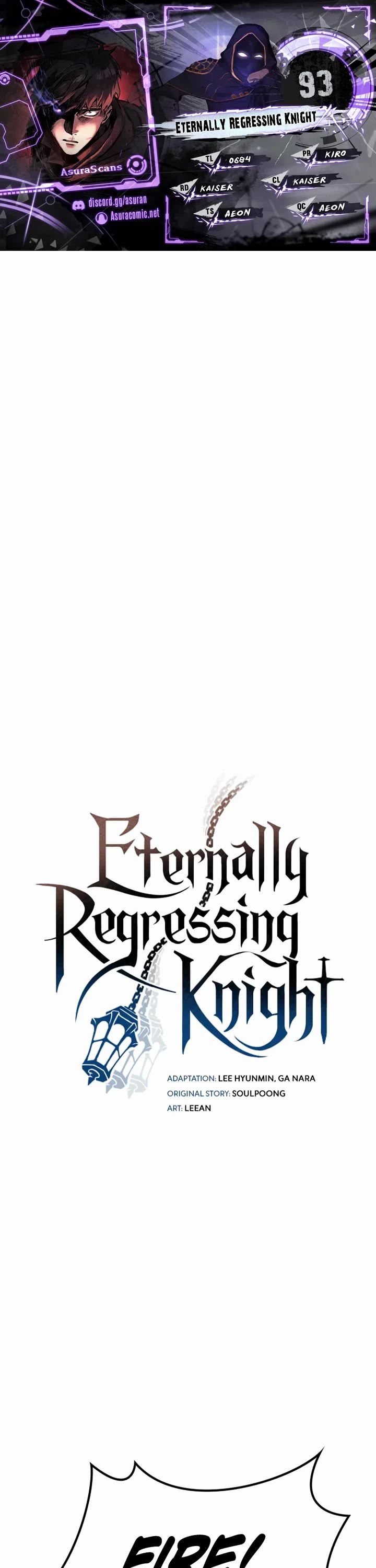 Eternally Regressing Knight chapter 93 page 1