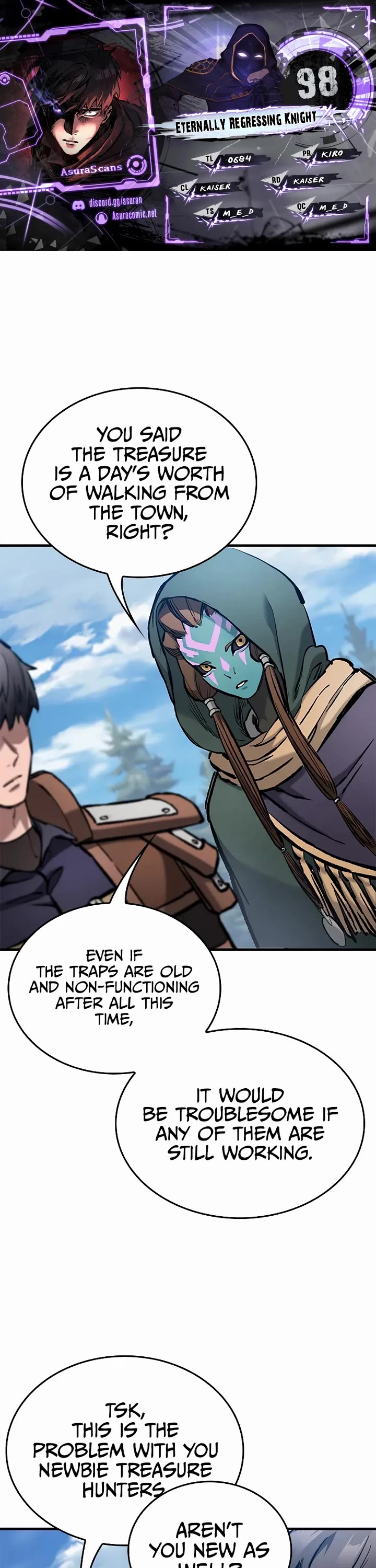 Eternally Regressing Knight chapter 98 page 1