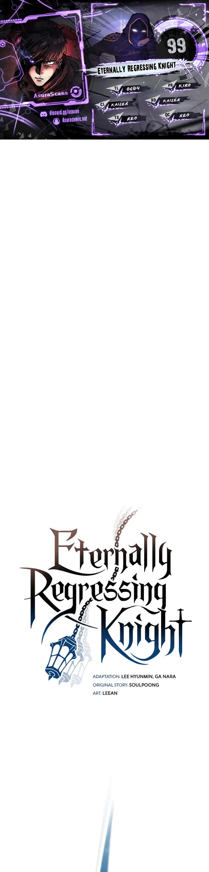 Eternally Regressing Knight chapter 99 page 1