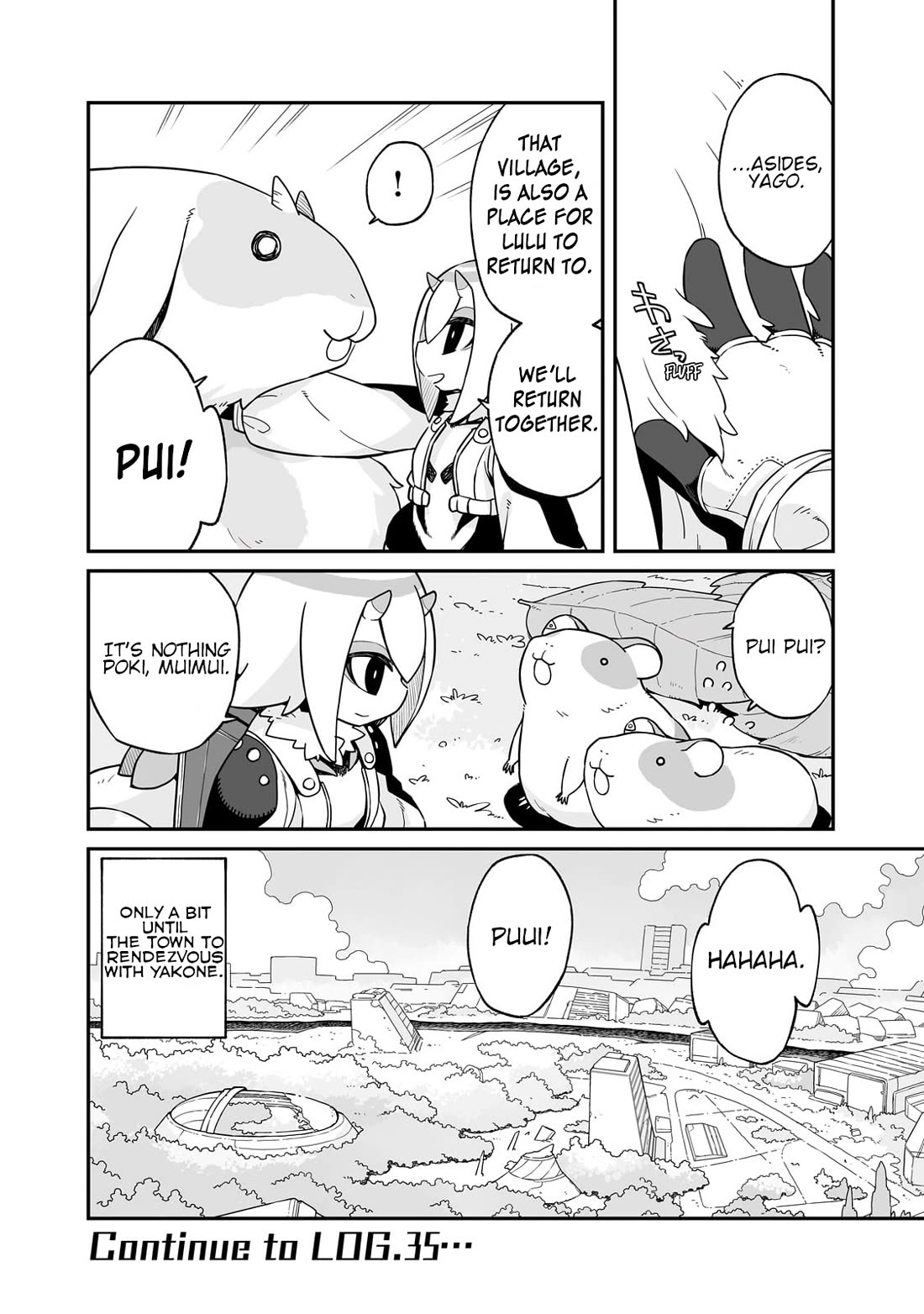 Even If the World is Over it's Fun to Live chapter 34.5 page 11