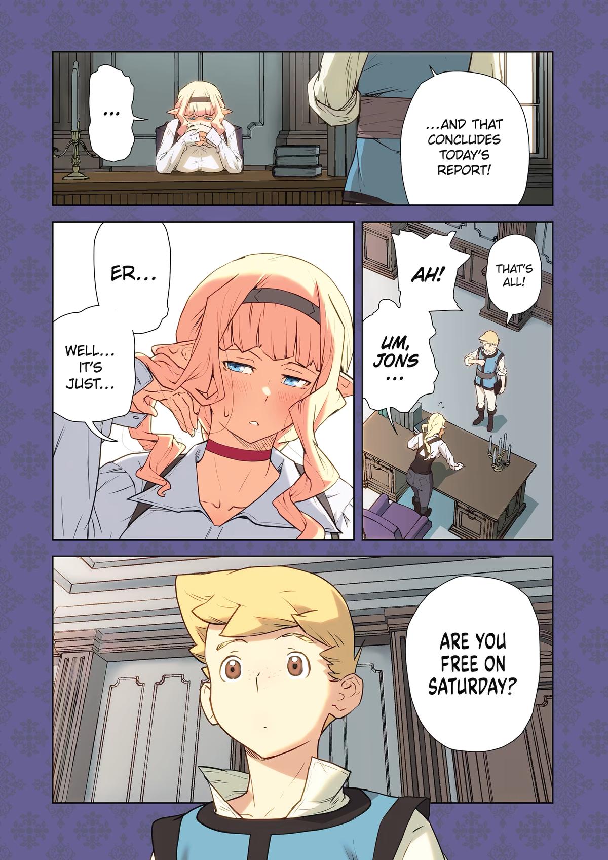 Even the Elf Captain Wants to Be a Maiden chapter 13 page 1